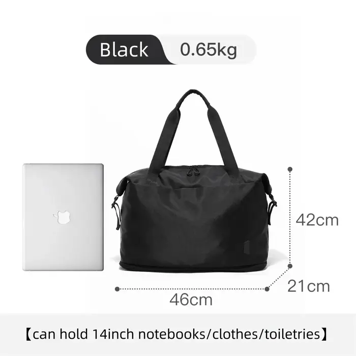 EPOL Sac de voyage pour femme grande capacité, sac de sport et de fitness pour les courts trajets, s