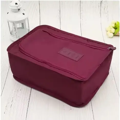 5/1 pièces Portable pliant petit sac à chaussures sac de rangement de voyage sac