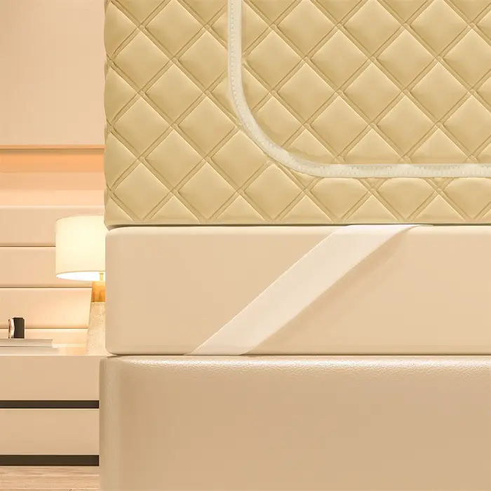 Tente de lit matelassée en coton pour l'hiver