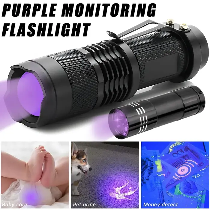 Lampe de poche UV LED Portable