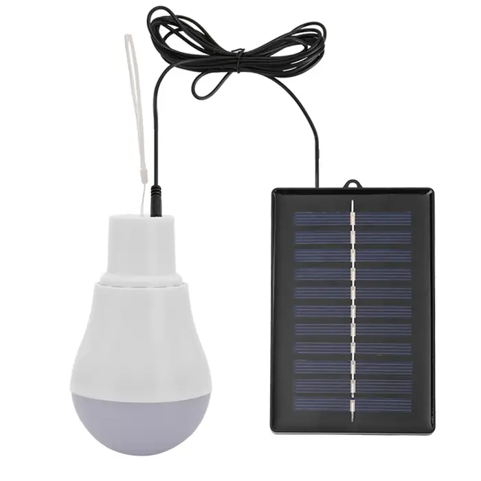 Lampe d'extérieur à énergie solaire portable, ampoule LED aste par USB, longue durée de vie, lampes 