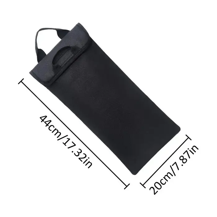Sac isotherme isolant pour vessie d'hydratation, pochette légère en tissu Oxford, stockage de poudre