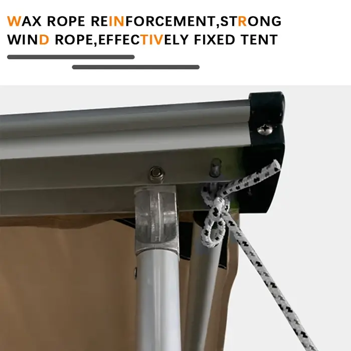 Nouvelle conception de tente de toit 4x4 - Abri rétractable en aluminium sur mesure pour le camping en forêt tropicale et les voyages hors réseau