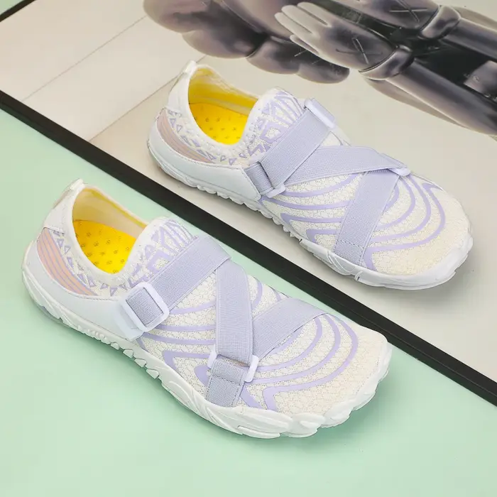 Chaussures aquatiques pieds nus pour couple, antidérapantes, respirantes, séchage rapide, pour plage