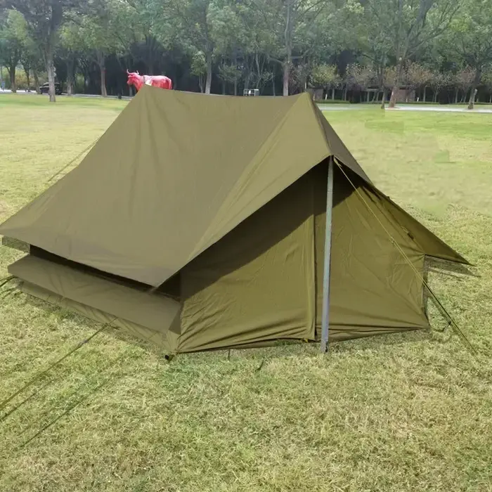 Tente de Camping en plein air pour deux personnes, Oxford House Shape Type A, cabine de pique-nique 
