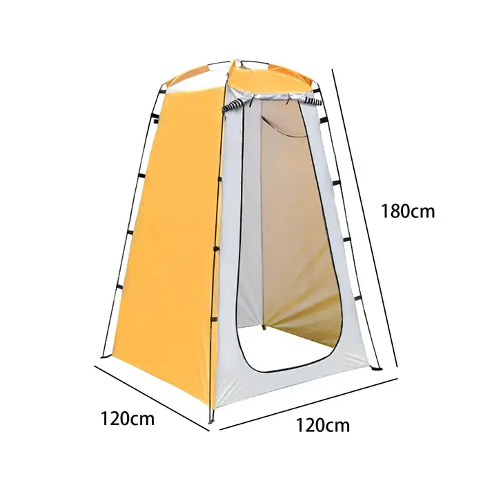 Tente de Douche Mobile et Toilettes Portables pour 1 Personne – Abri Imperméable et Portable pour Randonnée