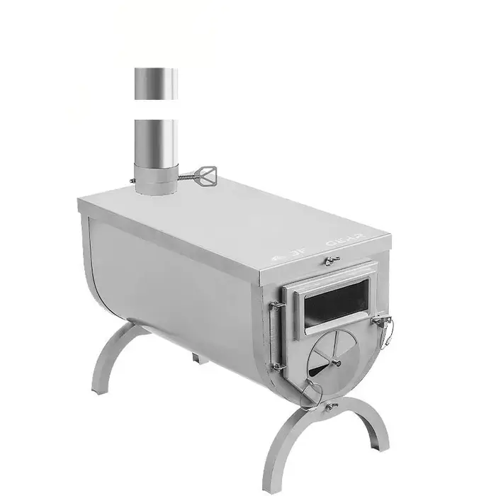 3F UL GEAR – poêle à bois ultraléger en alliage de titane et acier inoxydable 304, polyvalent, Campi