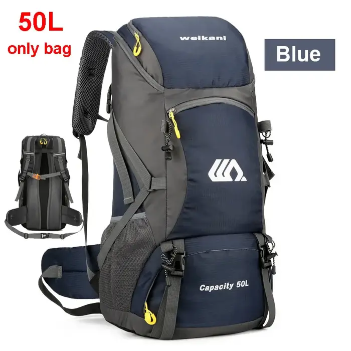 50L voyage sac à dos Camping hommes grand sac de randonnée touristique sac à dos étanche Sports de p