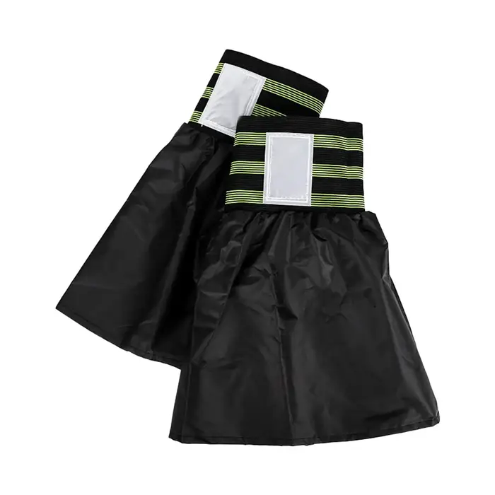 1 paire de guêtres de cheville de course de sentier guêtres de traînée basses imperméables réglables guêtres de traînée bas chaussures durables pour la randonnée sur neige