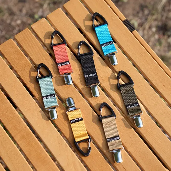 Clips de sac à dos multifonctionnels