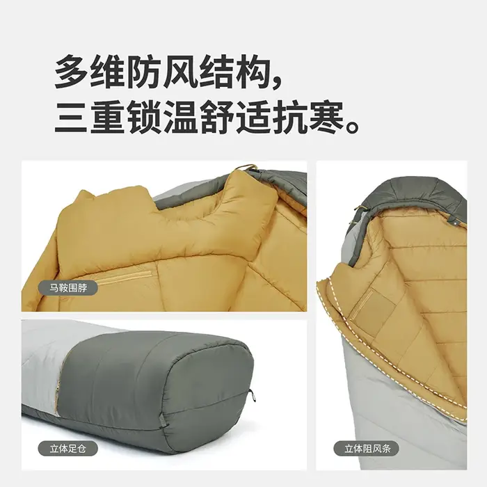 Sac de couchage Naturehike Mujin PRO Mummy pour le camping en plein air