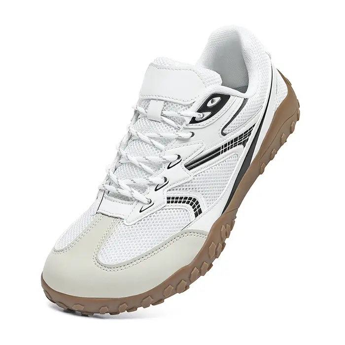 Nouvelles chaussures minimalistes pour hommes à bout large