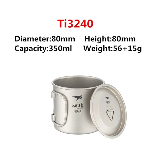 Keith – tasse en titane