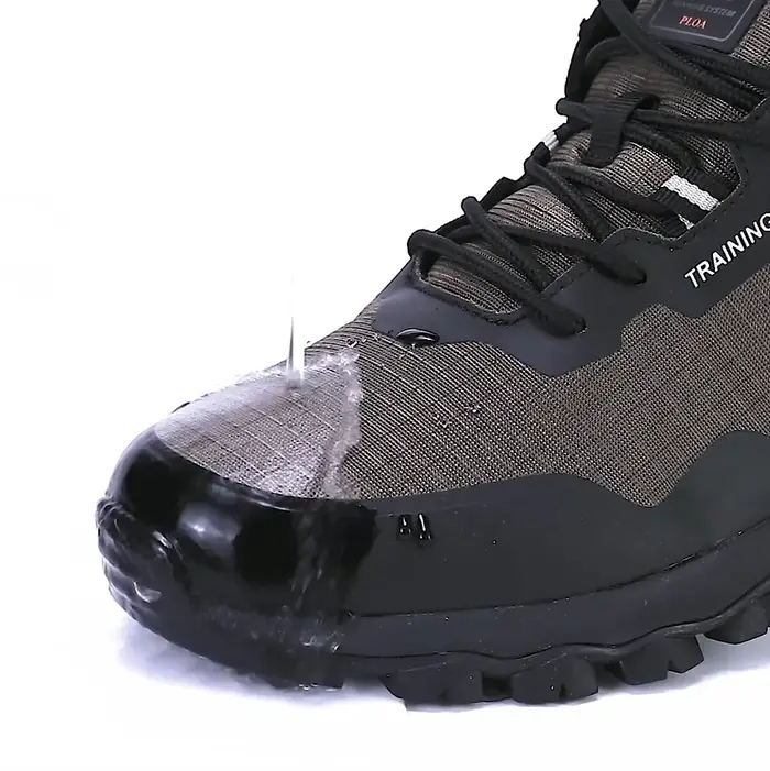 Baasploa hommes nouvelles chaussures de randonnée en plein air imperméable résistant à l'usure antidérapant baskets