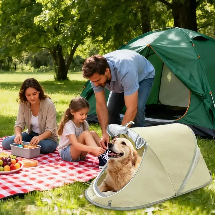 Tente portable pour chien