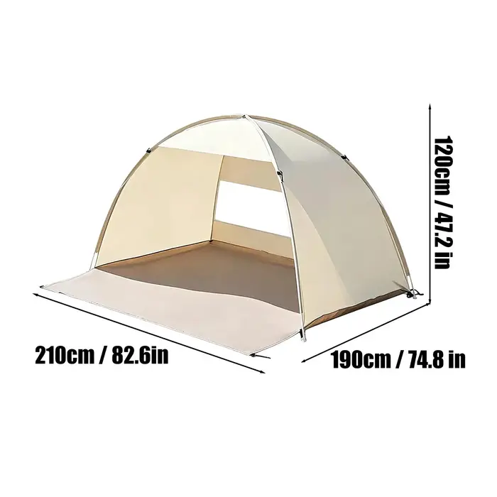 Tente de plage, abri solaire portable