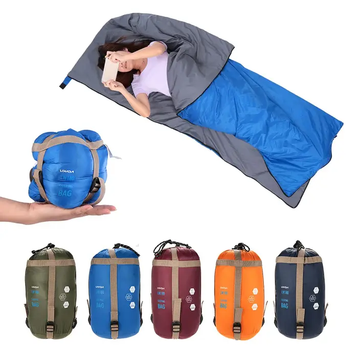 Sac de couchage enveloppe ultraléger pour adultes