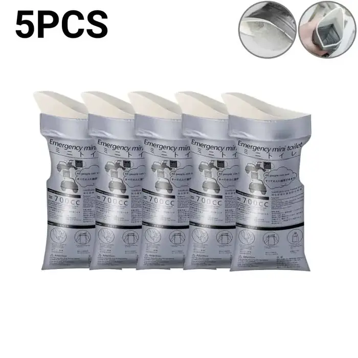TARKA Camping sacs d'urine d'urgence sacs de piss jetables voyage Mini toilette Mobile sac d'urine P