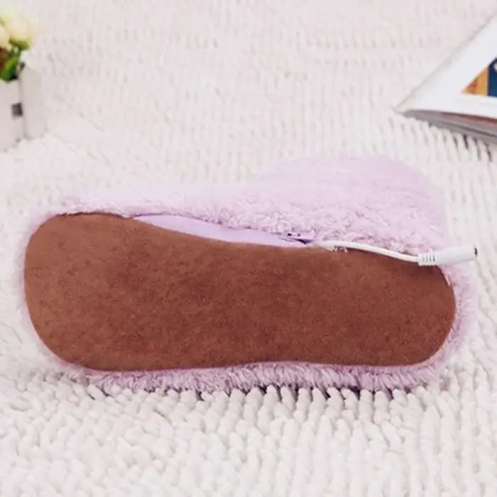 Chaussures chauffantes électriques USB pour femmes et hommes