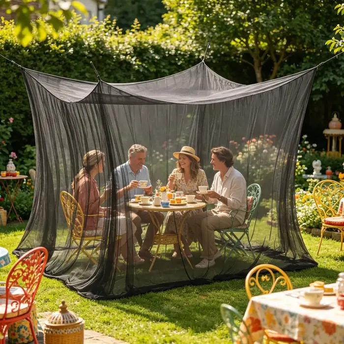 Moustiquaire d'été pour extérieur
