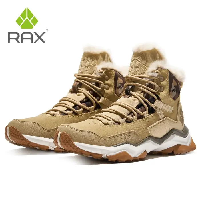 RAX chaussures de randonnée imperméables hommes hiver baskets d'extérieur
