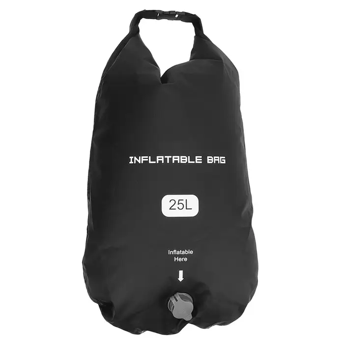 Sac gonflable multifonction étanche 2 en 1, sac de rangement, sac de pompe pour voyage, repose-pieds