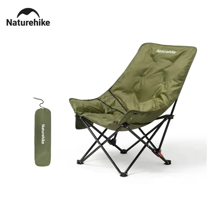 Chaise de camping Naturehike Relax, dossier haut, ultralégère, pliable, portable, capacité de charge