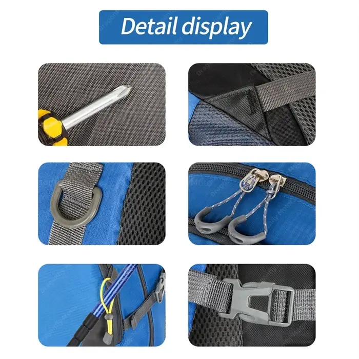 Sac à Dos Étanche de Grande Capacité pour Homme et Femme