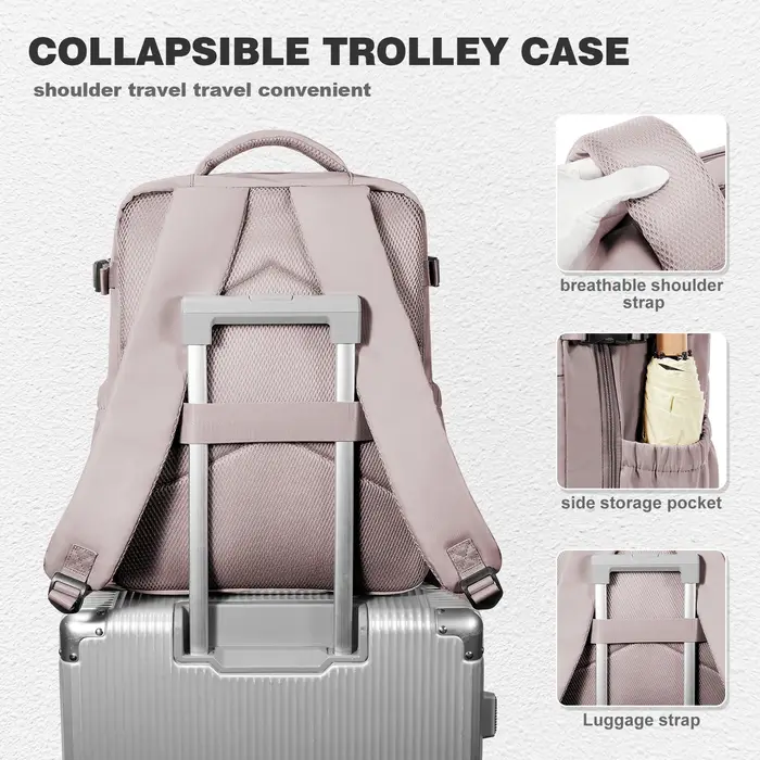 Sac à dos de voyage Ryanair 40x30x20, sac à dos sous vide, sac de cabine WizAir pour les déplacement