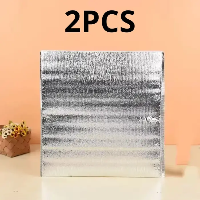 Sac isotherme en aluminium 2/4/6 pièces pour pique-nique