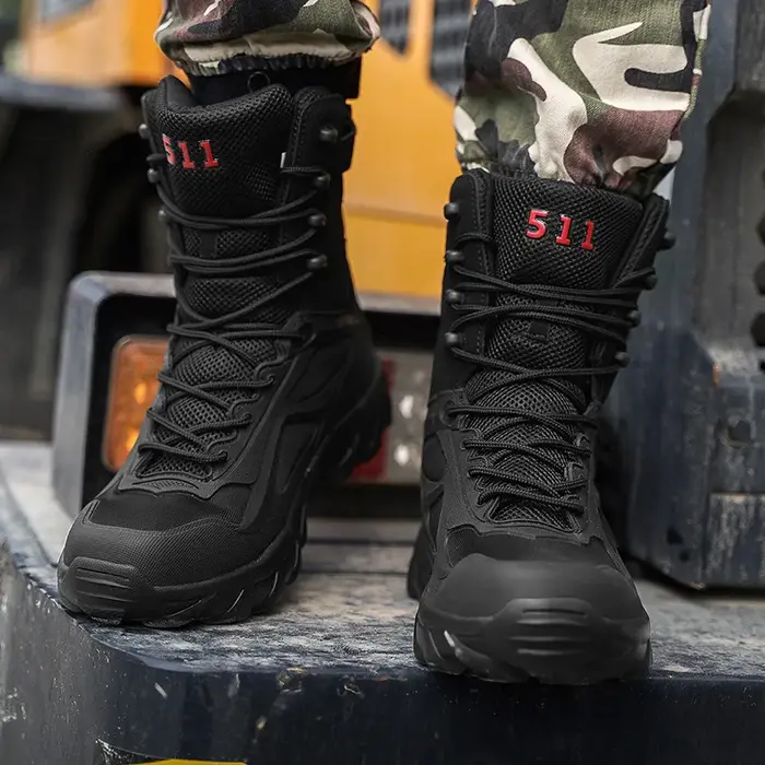 Chaussures pour hommes mode haut bottes du désert en plein air