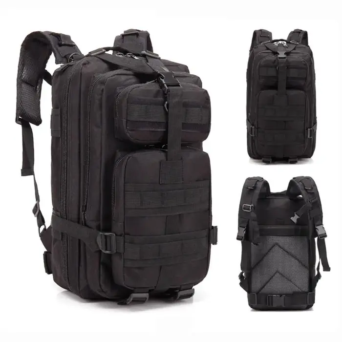 Sac à dos tactique 3P 20L-25L en nylon 1000D pour randonnée, camping, voyage, pêche, chasse, sport p