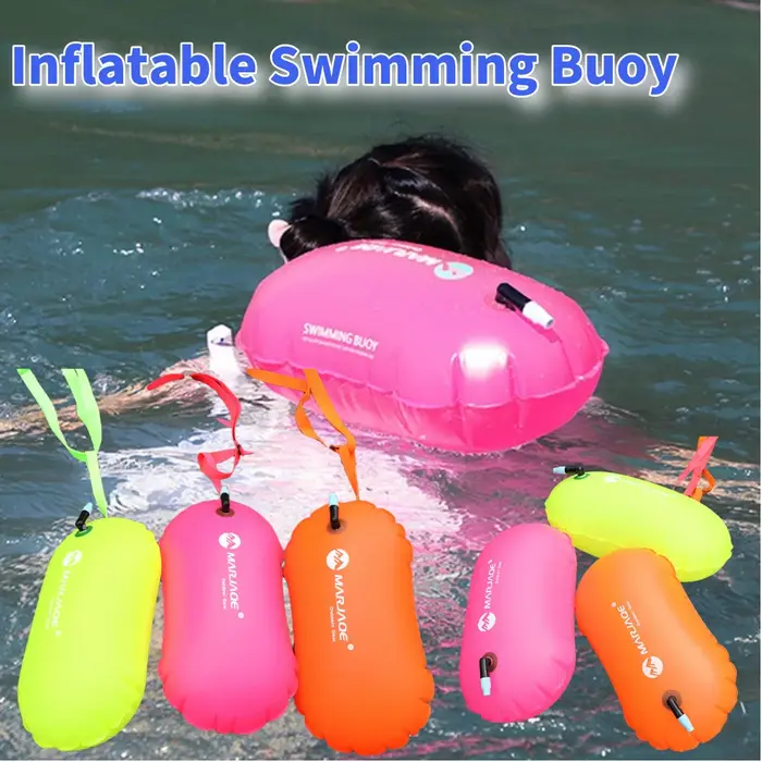 Seau de natation sac sec PVC gonflable bouée de bain sac de remorquage costume