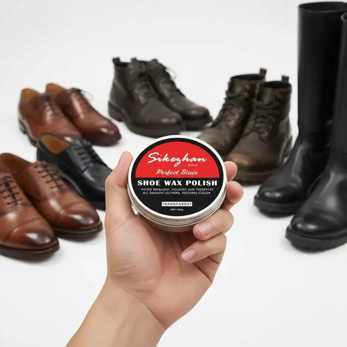 Crème professionnelle de soin du cuir pour chaussures et bottes
