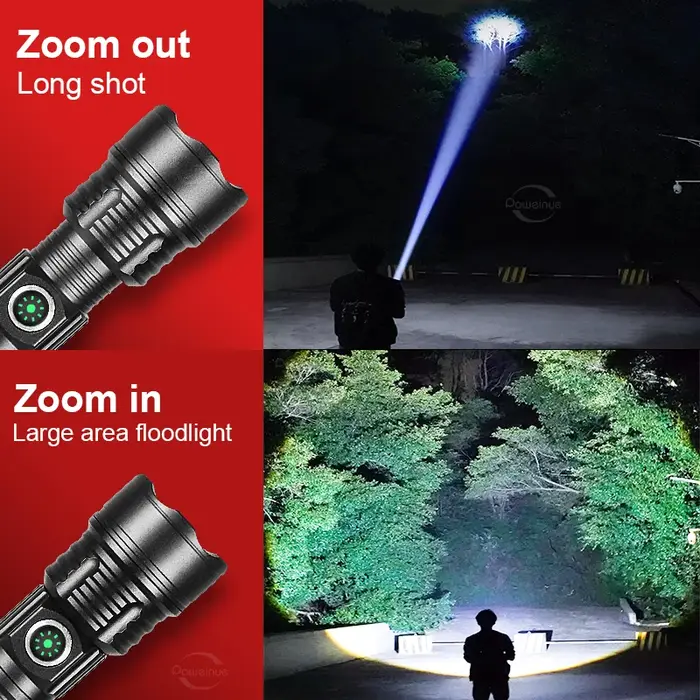 10000LM lampe de poche LED