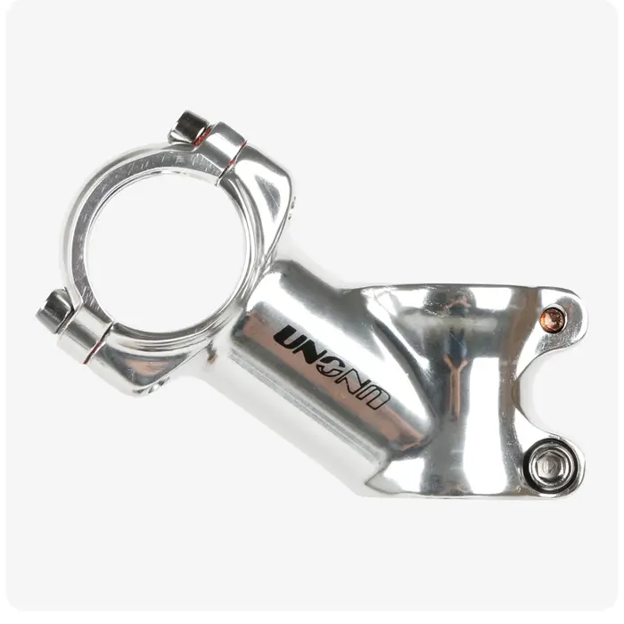 UNO tige de vélo Ultra légère argent 7/17/35 degrés 60 / 70 / 90 / 110 / 120 / 130mm vtt poignée de