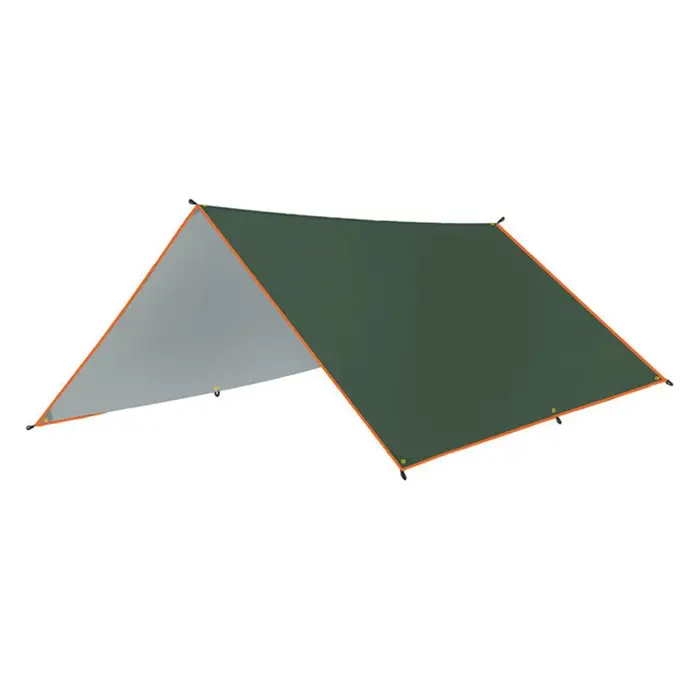 Bâche de Camping auvent touristique ombre tente imperméable en plein air sac à dos bâche abri bâche 