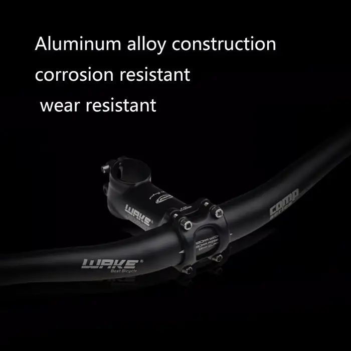WAKE 31.8mm guidon de vélo 720mm 780mm vtt guidon en alliage d'aluminium hirondelle poignée barre ul