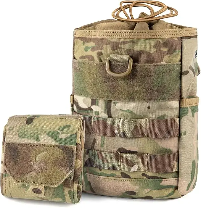 VOTAGOO sac de décharge tactique sac de rangement Molle sac de taille tactique sac de magazine plian