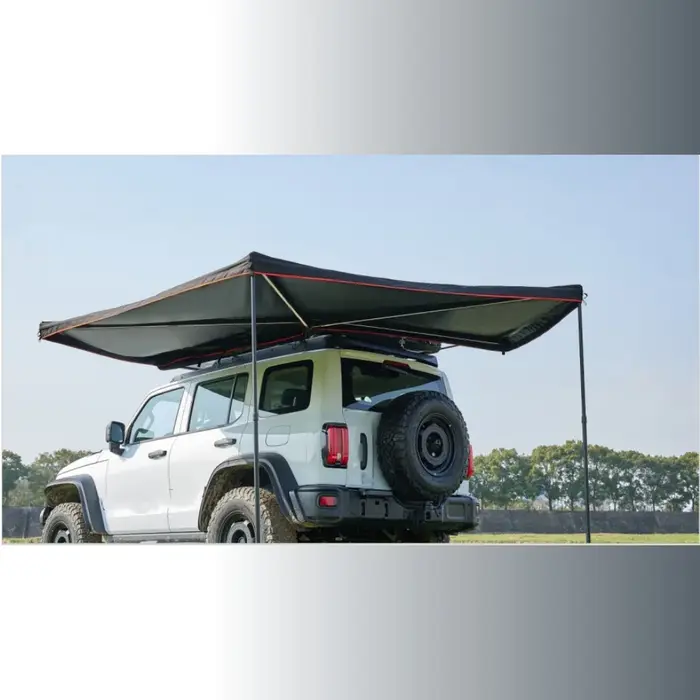 Tente de toit en aluminium pour 4 personnes, tente de Camping à coque dure pour voiture, tente de to