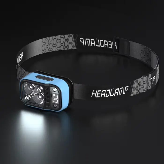 Lampe frontale LED avec capteur de mouvement
