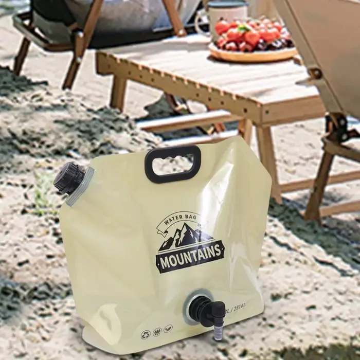 Sac à eau portable 8L, seau pliable