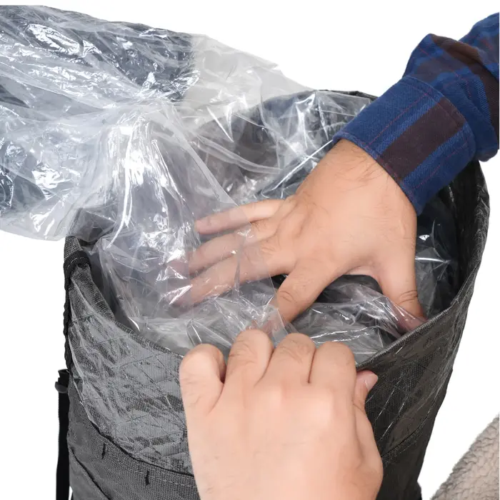 Sac à dos doublé d'emballage ultraléger 14g