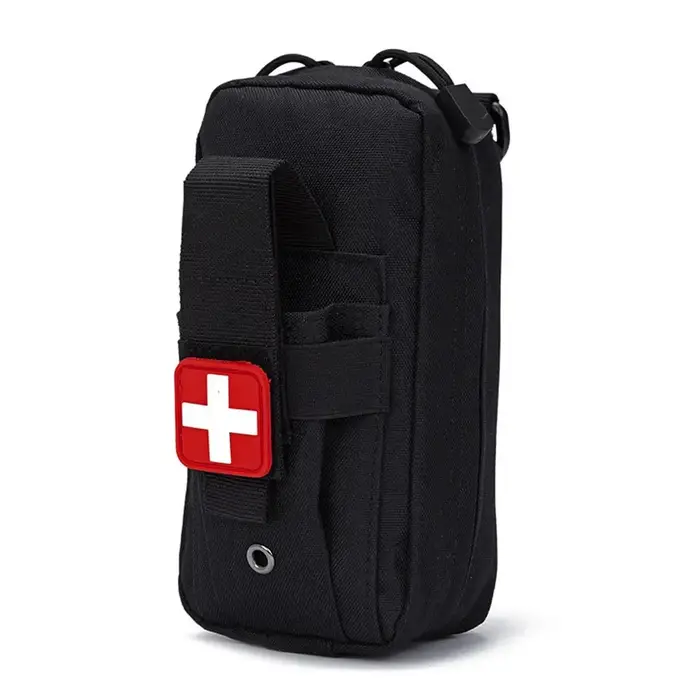 Trousse de premiers secours médicale EDC, sac médical tactique d'extérieur, garrot, ciseaux, sac de