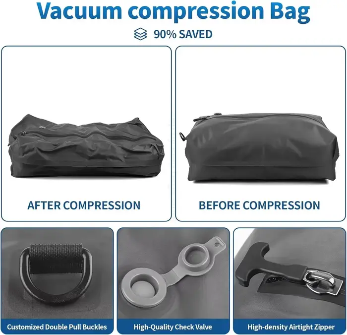 Sac sous vide de voyage 17L 28L 35L