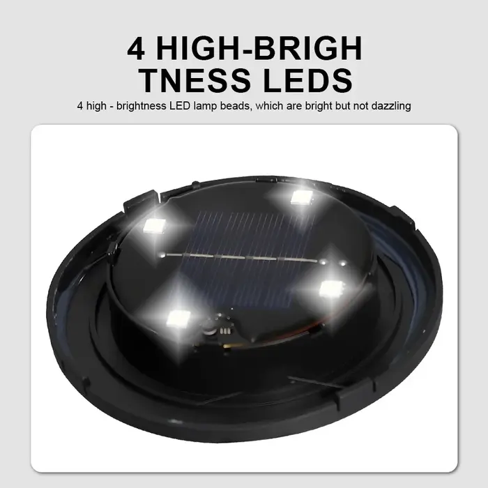 LED lumières de pierre solaires lumière de roche à énergie solaire imperméable extérieure