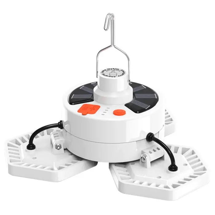 Lampe de camping solaire LED aste