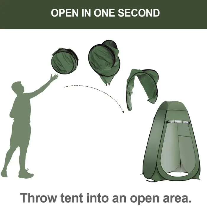 Tente extérieure multifonction : bain de camping portable