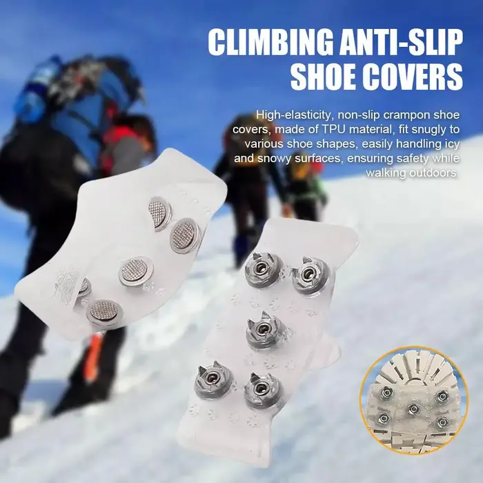 Crampons d'escalade à 5 dents en Silicone