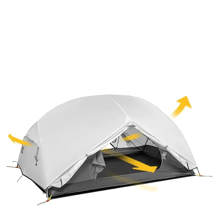 Naturehike Mongar 2 tentes homme tente de camping extérieure professionnelle
